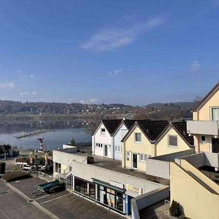 Gemutliche 93M2Fewo Mit 2 Schlafzimmern Und Seitlichem Seeblick Vom Balkon Scheid  エクステリア 写真