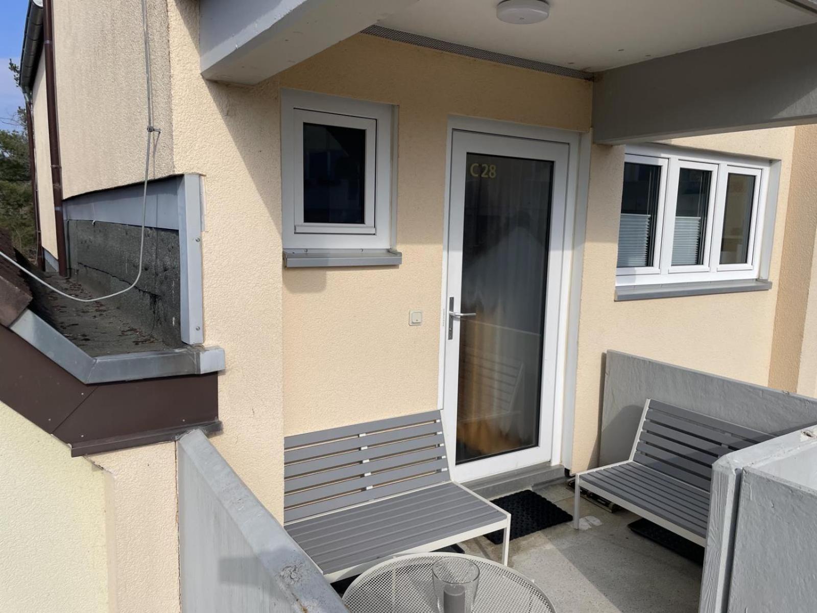 Gemutliche 93M2Fewo Mit 2 Schlafzimmern Und Seitlichem Seeblick Vom Balkon Scheid  エクステリア 写真
